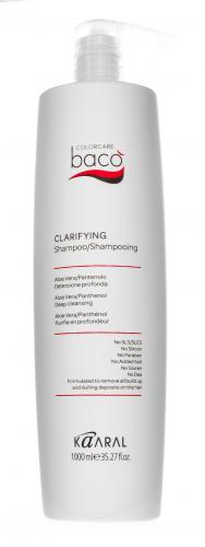 Каарал Шампунь для глубокого очищения Shampoo Clarifying, 1000 мл (Kaaral, Baco, ColorPro), фото-2