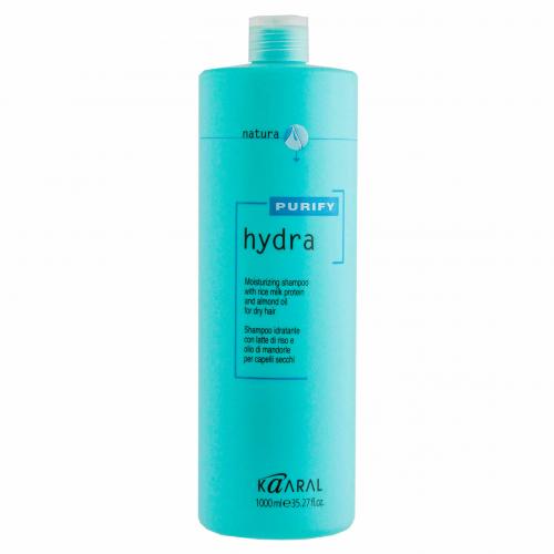 Каарал Увлажняющий шампунь для сухих волос Moisturizing Shampoo, 1000 мл (Kaaral, Purify, Hydra), фото-9