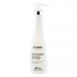 Восстанавливающий шампунь для прямых поврежденных волос Sleek Empowering Shampoo, 300 мл
