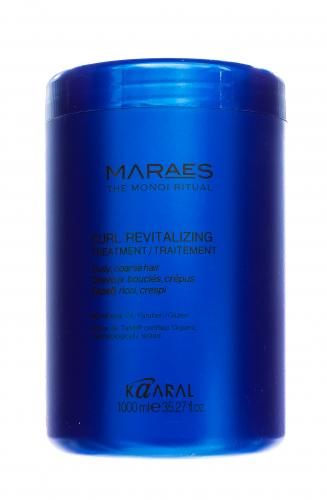Каарал Восстанавливающий кондиционер для вьющихся волос Curl Revitalizing Treatment, 1000 мл (Kaaral, Maraes, Curl Revitalizing), фото-2
