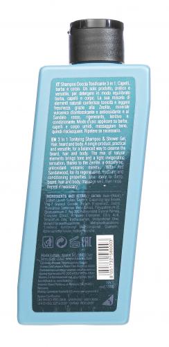 Каарал Тонизирующий шампунь и гель для душа 3 в 1 Tonifying Shampoo &amp; Shower Gel 3 in 1, 250 мл (Kaaral, Manniskan), фото-3