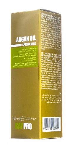 Кайпро Масло-спрей аргановым маслом против сухости волос, 100 мл (Kaypro, Argan Oil Special Care), фото-6