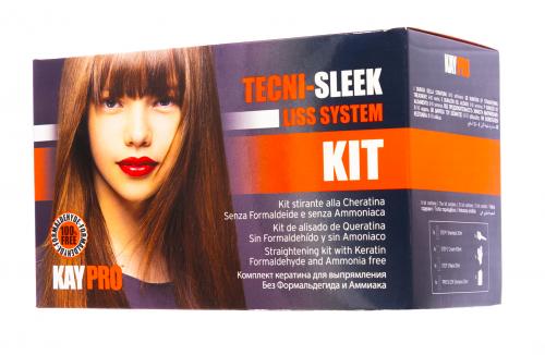 Кайпро Набор для кератинового выпрямления Straightening Kit (Kaypro, Tecni-Sleek), фото-3