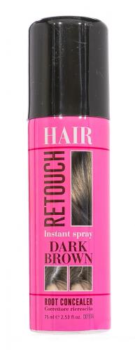 Спрей для окрашивания корней, коричневый, 75 мл (Hair Retouch Spray), фото-2