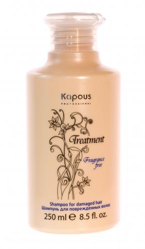 Капус Профессионал Шампунь для поврежденных волос серии 250 мл (Kapous Professional, Fragrance free), фото-2