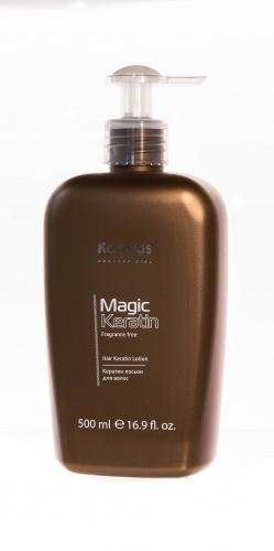 Капус Профессионал Кератиновый лосьон для волос серии Magic Keratin 500 мл (Kapous Professional, Magic Keratin), фото-2
