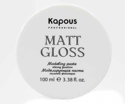 Капус Профессионал Моделирующая паста для волос сильной фиксации, 100 мл (Kapous Professional, Kapous Professional, Стайлинг), фото-2