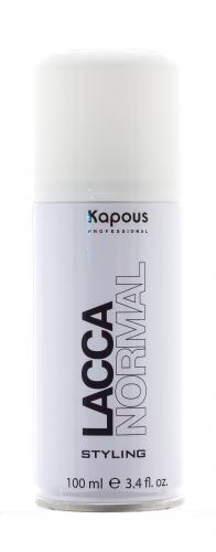 Капус Профессионал Аэрозольный лак для волос нормальной фиксации 100 мл (Kapous Professional, Styling), фото-2