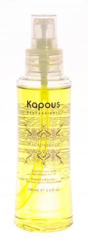 Капус Профессионал Флюид с  орехом макадамии, 100 мл (Kapous Professional, Kapous Professional, Macadamia Oil), фото-2