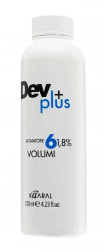 Каарал Окисляющая эмульсия Dev Plus 1,8% 6 volume, 120 мл (Kaaral, Dev Plus)