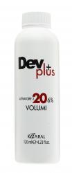 Окисляющая эмульсия Dev Plus 6% 20 volume, 120 мл