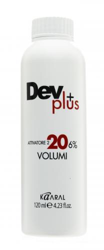 Каарал Окисляющая эмульсия Dev Plus 6% 20 volume, 120 мл (Kaaral, Dev Plus)