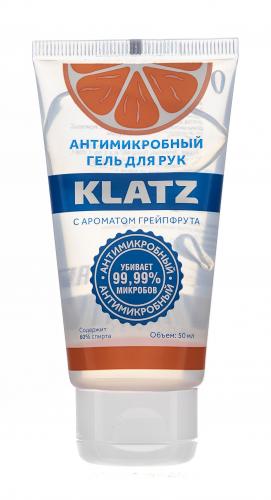 Клатц Антимикробный гель для рук с ароматом грейпфрута, 50 мл (Klatz, Antimicrobial), фото-3