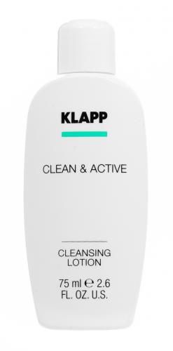 Клапп Очищающее молочко, 75 мл (Klapp, Clean & active), фото-2