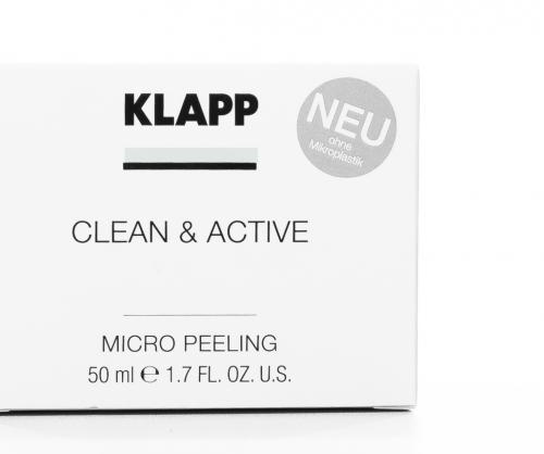 Клапп Микропилинг Clean &amp; active Micro Peeling 50 мл (Klapp, Clean & active), фото-2