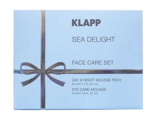 Клапп Подарочный набор (крем-мусс 50 мл + крем для век 15 мл) (Klapp, Sea Delight), фото-2