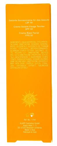 Клапп Солнцезащитный крем для лица с тональным эффектом Sun Face Foundation Cream, 50 мл (Klapp, Immun), фото-4