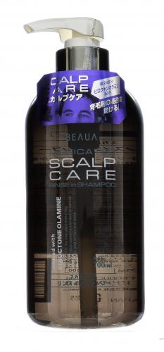 Лечебный мужской шампунь Beaua Medicated Shampoo Scalp Care, 700 мл (Шампуни для волос), фото-2