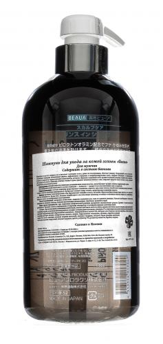 Кумано Косметикс Лечебный мужской шампунь Beaua Medicated Shampoo Scalp Care, 700 мл (Kumano Cosmetics, Шампуни для волос), фото-3