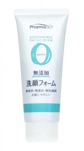 Кумано Косметикс Пенка для умывания для чувствительной кожи Pharmaact Additive Free Facial Foam Zero, 130 мл (Kumano Cosmetics, Косметика для умывания), фото-2
