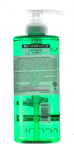 Жидкое мыло для тела Pharmaact Extra Cool Body Soap, 600 мл (Жидкое мыло для тела), фото-3