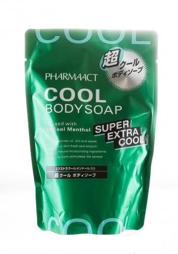 Жидкое мыло для тела Pharmaact Extra Cool Body Soap сменный блок, 350 мл (Жидкое мыло для тела), фото-2