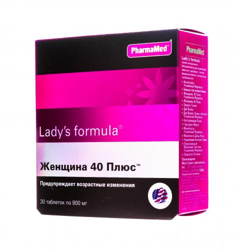 Ледис Формула Комплекс &quot;Женщина 40 плюс&quot;, 30 таблеток (Lady's Formula, ), фото-2