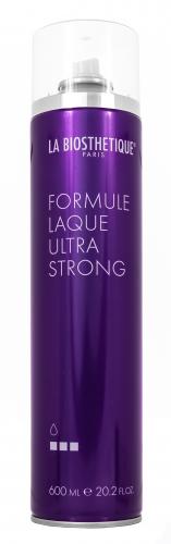 Ля Биостетик Formule Laque Ultra Strong Аэрозольный лак экстрасильной фиксации, 600 мл (La Biosthetique, Стайлинг, Finish), фото-2