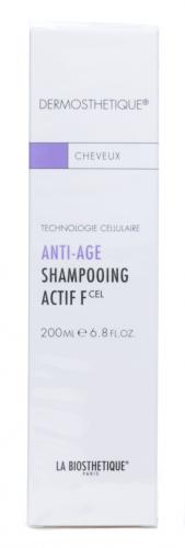 Actif F Шампунь антивозрастной клеточно-активный для тонких волос 200 мл (Dermosthetique, Anti Age), фото-3