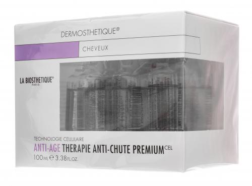 Therapie Anti-Chute Premium Клеточно-активный интенсивный уход против выпадения и истончения волос, 10 ампул (Выпадение волос), фото-3