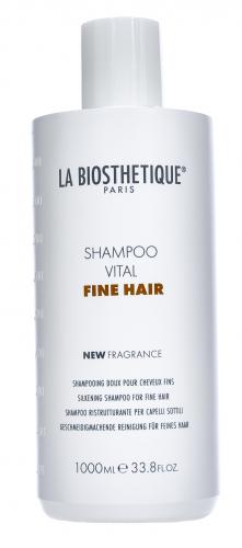 Ля Биостетик Укрепляющий шампунь для тонких поврежденных волос 1000 мл (La Biosthetique, Fine Hair), фото-2