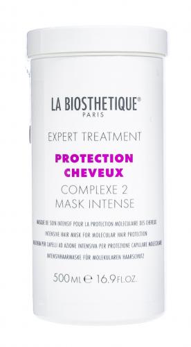 Интенсивная маска с мощным молекулярным защиты волос, комплекс 2, Mask Intense Complexe 2, 500 мл (Уход за волосами и кожей головы, Protection Cheveux Complexe), фото-2