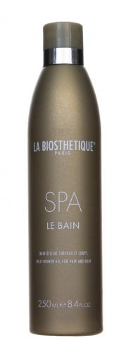 Ля Биостетик Spa Le Bain Мягкий освежающий гель-шампунь для тела и волос 250 мл (La Biosthetique, Spa Wellness), фото-2