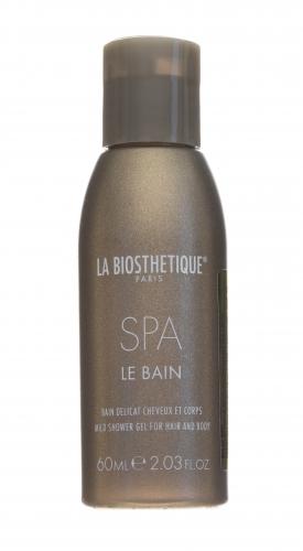 Мягкий освежающий велнес гель-шампунь для тела и волос Le Bain SPA, 60 мл (Another), фото-2