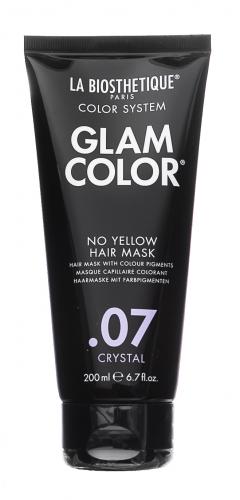 Ля Биостетик Тонирующая маска для волос No Yellow .07 Crystal, 200 мл (La Biosthetique, Glam Color)