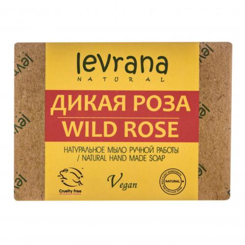 Леврана Натуральное мыло ручной работы &quot;Роза&quot;, 100 г (Levrana, Для тела), фото-2