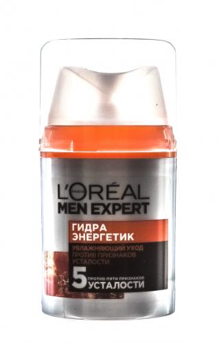 Лореаль MEN EXPERT Уход для лица увлажняющий Гидра энергетик против пяти признаков усталости кожи 50мл (L'Oreal Paris, Men expert), фото-7