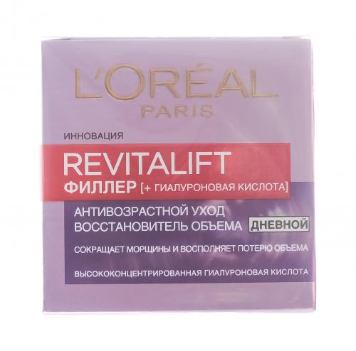 Лореаль REVITALIFT Антивозрастной крем Филлер для лица дневной 50мл (L'Oreal Paris, Revitalift), фото-2