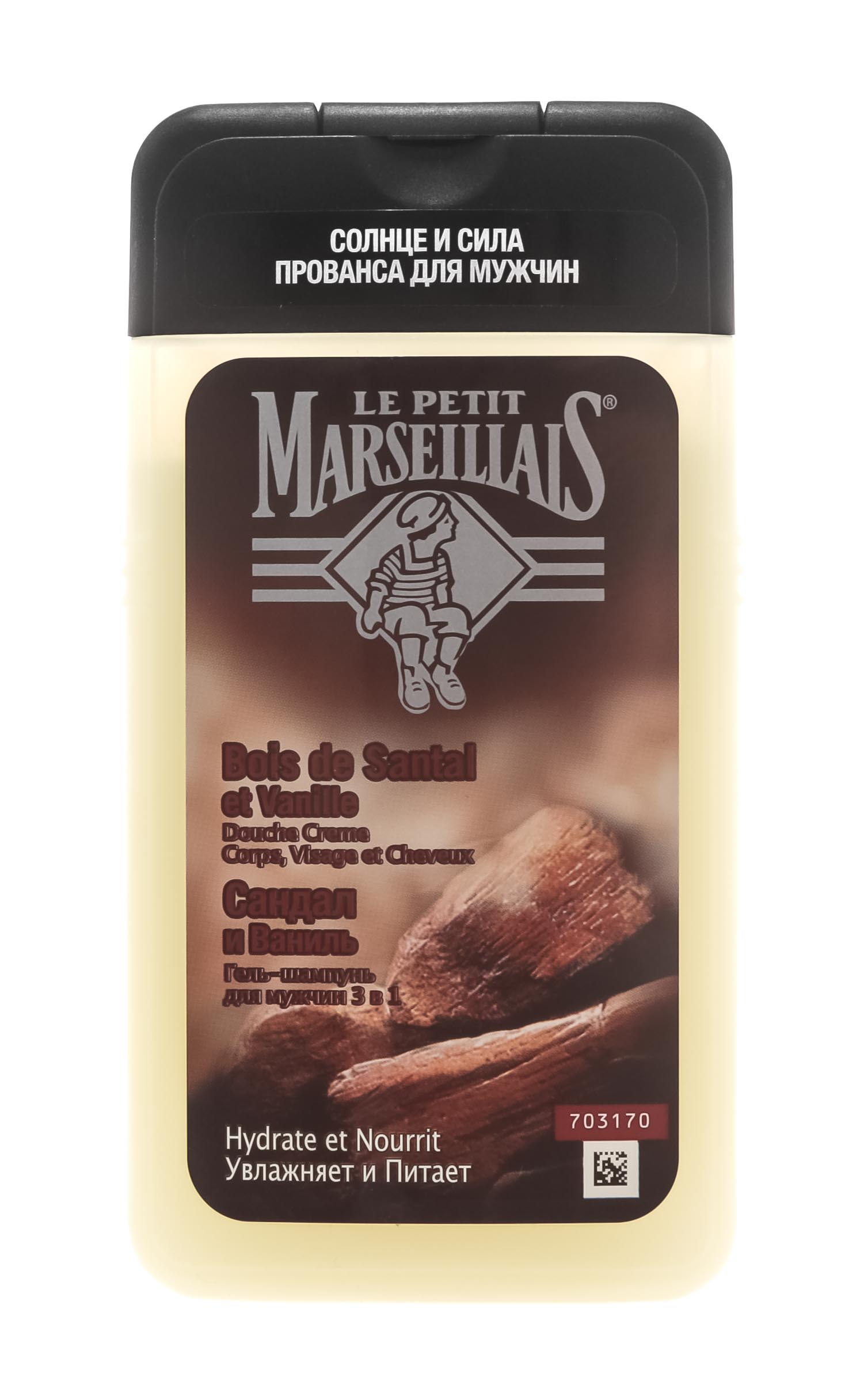 

Le Petit Marseillais Гель для душа для мужчин Сандал и Ваниль 250 мл (Le Petit Marseillais, )