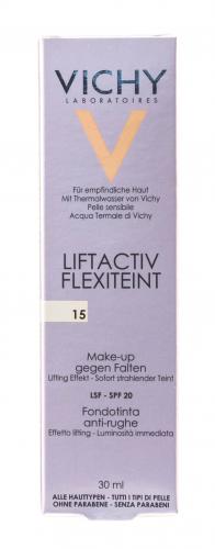 Виши Крем тональный против морщин для всех типов кожи Флексилифт, тон 15 опаловый, 30 мл (Vichy, Liftactiv Flexilift Teint), фото-2