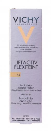 Виши Крем тональный против морщин для всех типов кожи Флексилифт, тон 35 песочный 30 мл (Vichy, Liftactiv Flexilift Teint), фото-10