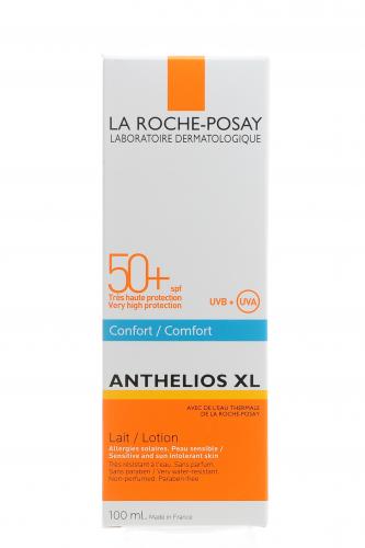 Ля Рош Позе Антгелиос SPF 50+ Бархатистое молочко 100 мл (La Roche-Posay, Anthelios), фото-4