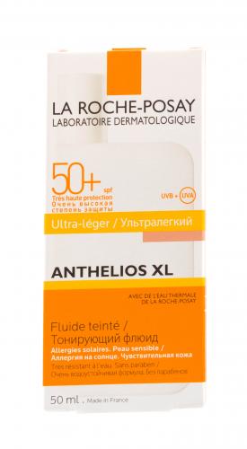 Ля Рош Позе Антгелиос XL Ультралегкий флюид тональный SPF 50+, 50 мл (La Roche-Posay, Anthelios), фото-4