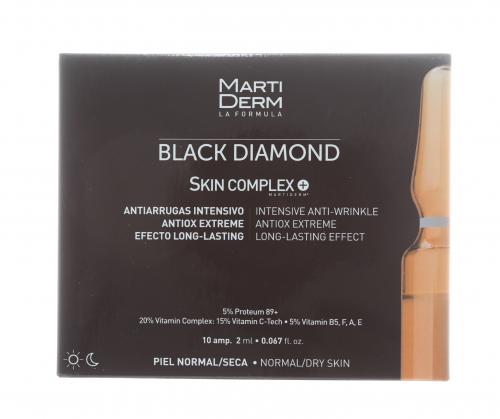 Мартидерм Блэк Даймонд Ампулы «Скин Комплекс +», 10х2 мл (Martiderm, Black Diamond), фото-2