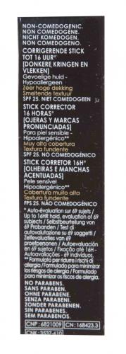 Виши Корректирующий SOS стик для маскировки темных кругов и несовершенств кожи, Тон 25, 4 гр. (Vichy, Dermablend), фото-5