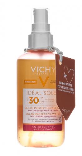 Виши Солнцезащитный двухфазный спрей с антиоксидантами SPF30, 200 мл (Vichy, Ideal Soleil), фото-3