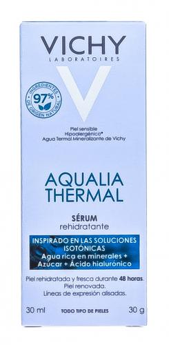 Виши Увлажняющая сыворотка для лица для восстановления водно-минерального баланса кожи, 30 мл (Vichy, Aqualia Thermal), фото-4