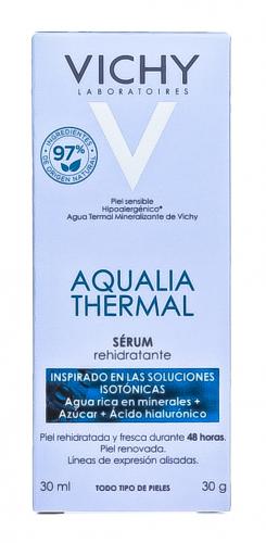 Виши Увлажняющая сыворотка для лица для восстановления водно-минерального баланса кожи, 30 мл (Vichy, Aqualia Thermal), фото-9