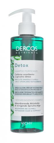 Виши Глубоко очищающий шампунь Dercos Nutrients Detox, 250 мл (Vichy, Dercos Nutrients), фото-3