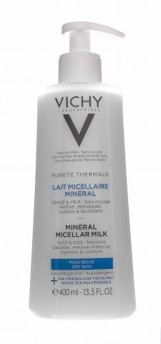 Виши Мицеллярное молочко с минералами для сухой и нормальной кожи, 400 мл (Vichy, ), фото-2